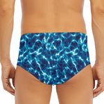 Plasma Energy Print Men's Triangle Swim Briefs
