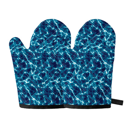Plasma Energy Print Oven Mitts