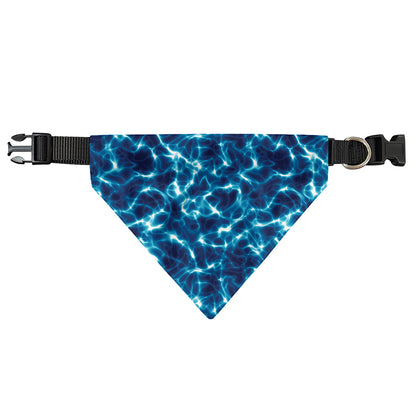 Plasma Energy Print Over The Collar Dog Bandana