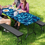 Plasma Energy Print Picnic Table Cover