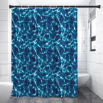 Plasma Energy Print Premium Shower Curtain