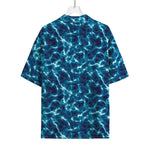 Plasma Energy Print Rayon Hawaiian Shirt