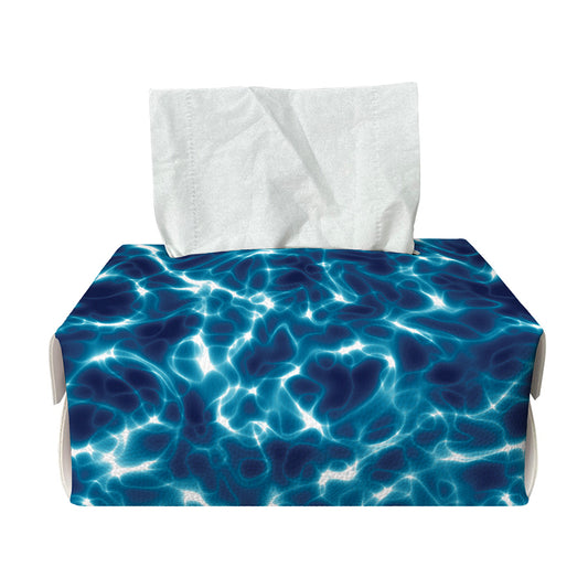 Plasma Energy Print Rectangle Tissue Box Cover