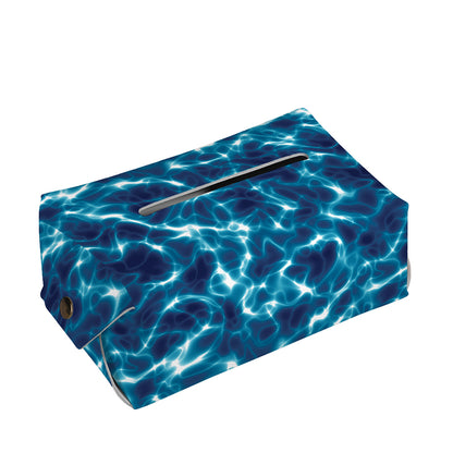 Plasma Energy Print Rectangle Tissue Box Cover
