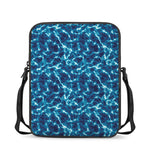 Plasma Energy Print Rectangular Crossbody Bag