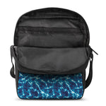 Plasma Energy Print Rectangular Crossbody Bag