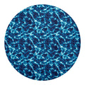 Plasma Energy Print Round Blanket