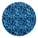 Plasma Energy Print Round Blanket