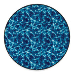 Plasma Energy Print Round Floor Mat