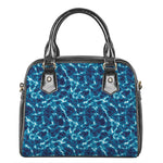 Plasma Energy Print Shoulder Handbag