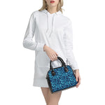 Plasma Energy Print Shoulder Handbag