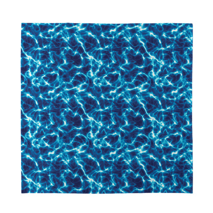 Plasma Energy Print Silk Bandana