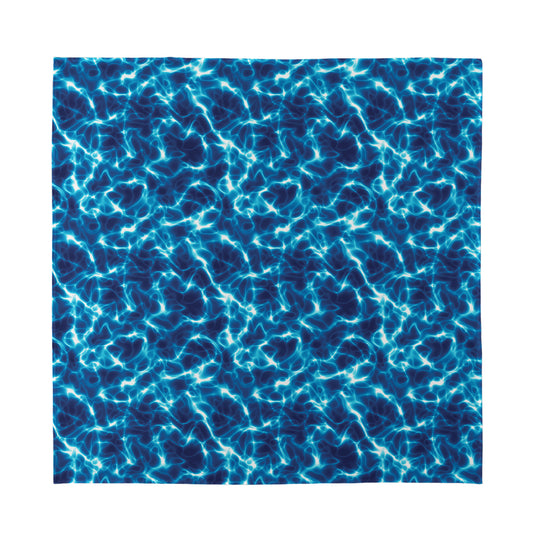 Plasma Energy Print Silk Bandana