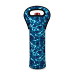 Plasma Energy Print Single Neoprene Wine Tote