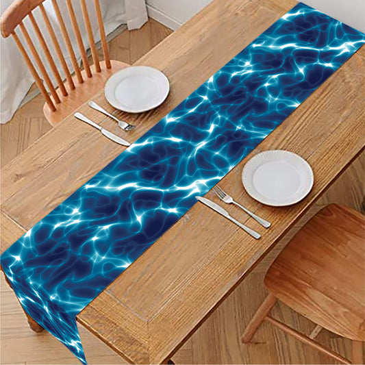 Plasma Energy Print Table Runner