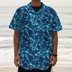 Plasma Energy Print Textured Short Sleeve Shirt