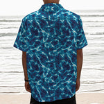 Plasma Energy Print Textured Short Sleeve Shirt