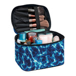 Plasma Energy Print Travel Makeup Bag