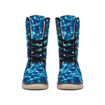 Plasma Energy Print Winter Boots