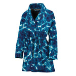 Plasma Energy Print Women's Bathrobe