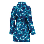 Plasma Energy Print Women's Bathrobe