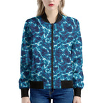 Plasma Energy Print Women's Bomber Jacket