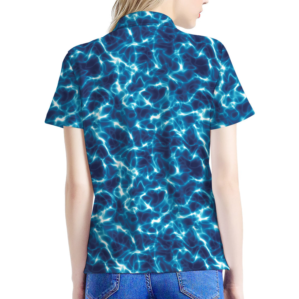Plasma Energy Print Women's Polo Shirt