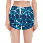 Plasma Energy Print Women's Split Running Shorts