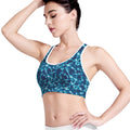Plasma Energy Print Women's Sports Bra