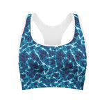 Plasma Energy Print Women's Sports Bra