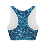 Plasma Energy Print Women's Sports Bra