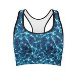 Plasma Energy Print Women's Sports Bra