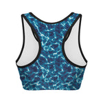 Plasma Energy Print Women's Sports Bra