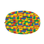 Plastic Building Blocks Pattern Print Car Side Mirror Covers