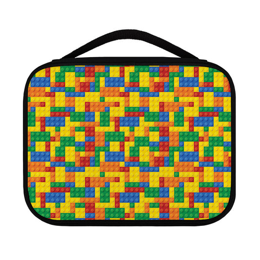 Plastic Building Blocks Pattern Print Classic Bible Case