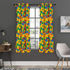 Plastic Building Blocks Pattern Print Curtain