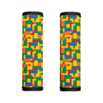 Plastic Building Blocks Pattern Print Handle Covers