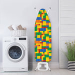 Plastic Building Blocks Pattern Print Ironing Board Cover