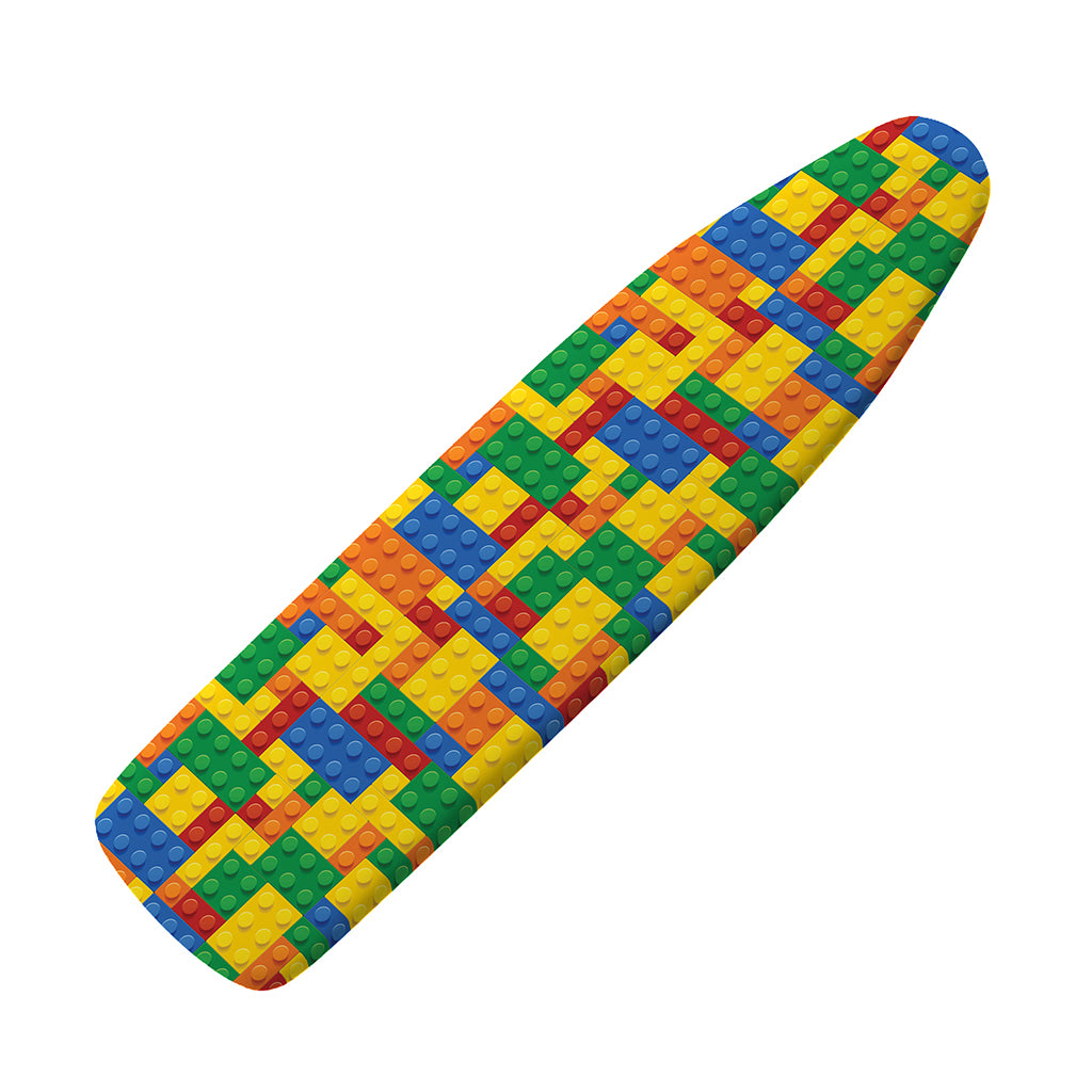 Plastic Building Blocks Pattern Print Ironing Board Cover