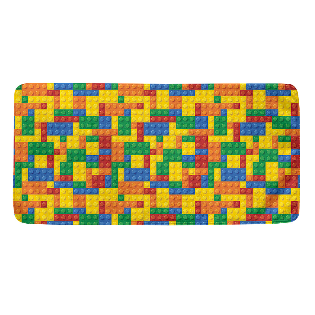 Plastic Building Blocks Pattern Print Towel