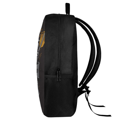 Play Dart Drink Beer Print 17 Inch Backpack