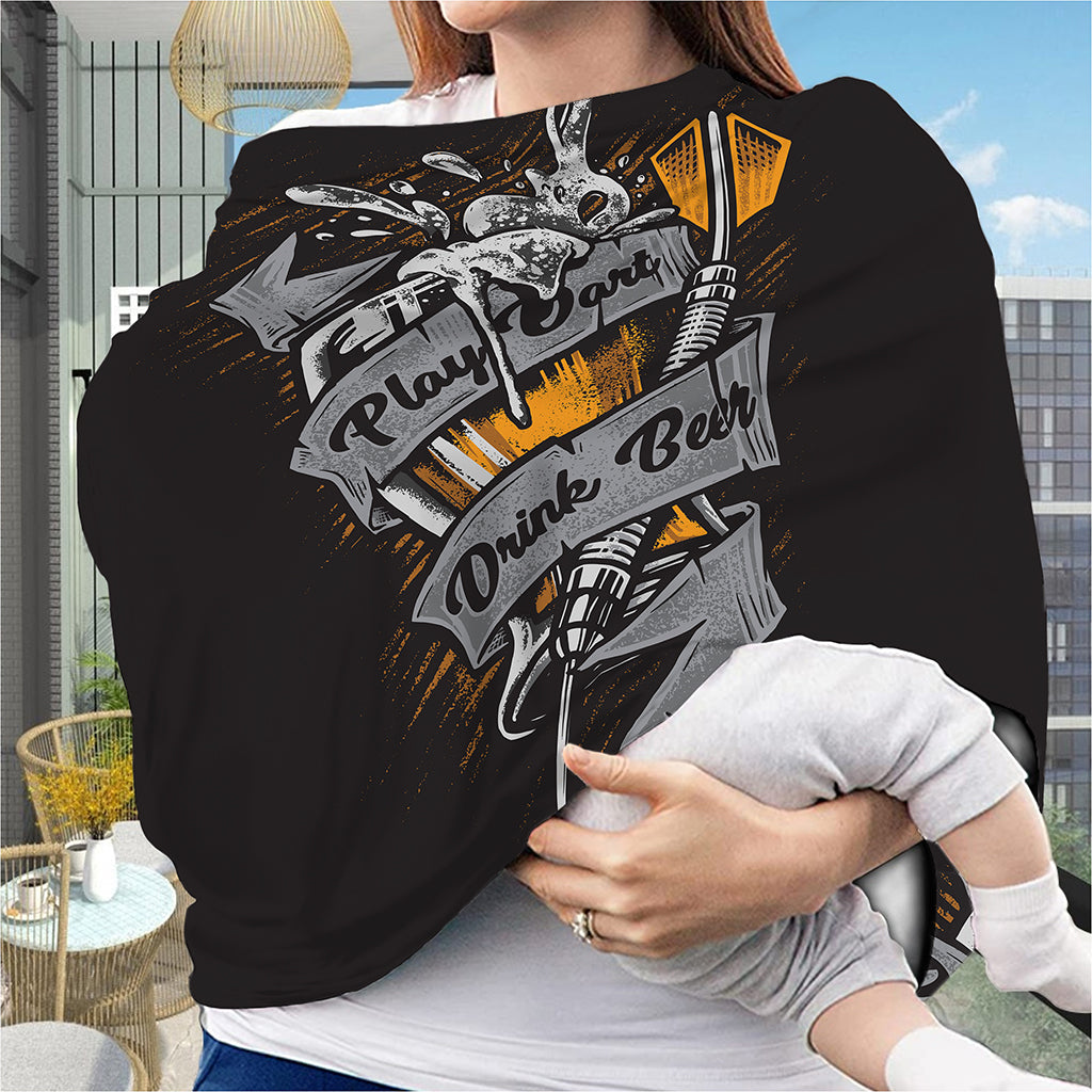 Play Dart Drink Beer Print Baby Seat Cover