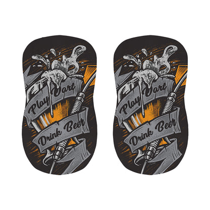Play Dart Drink Beer Print Bar Stool Covers