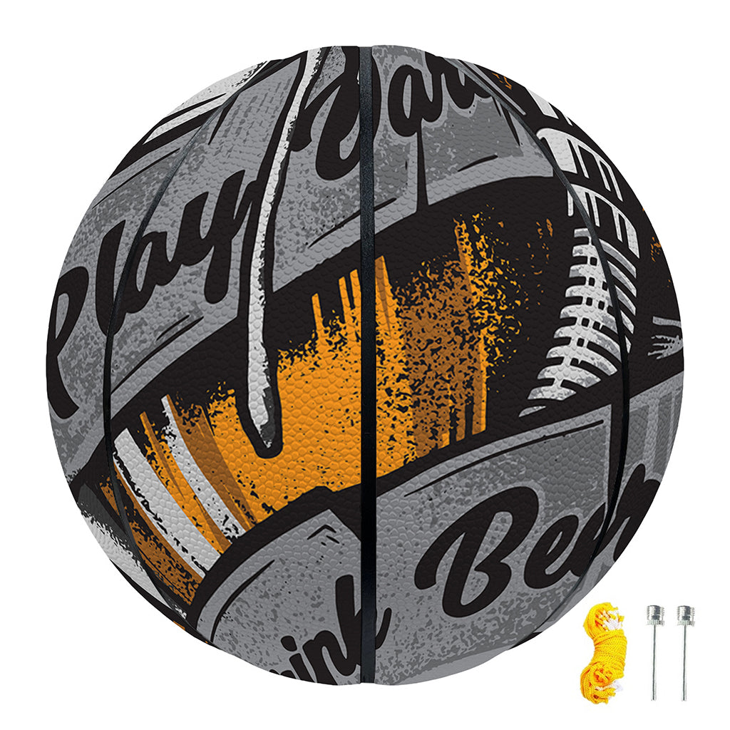 Play Dart Drink Beer Print Basketball