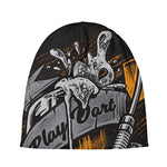 Play Dart Drink Beer Print Beanie