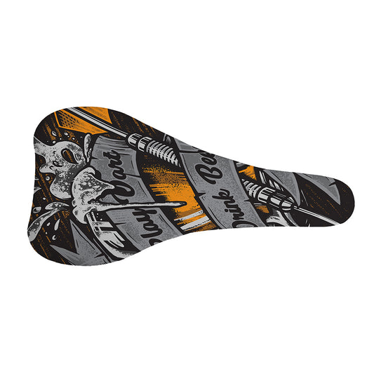 Play Dart Drink Beer Print Bicycle Seat Cover