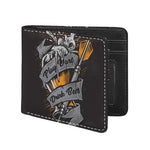 Play Dart Drink Beer Print Bifold Wallet