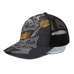 Play Dart Drink Beer Print Black Mesh Trucker Cap