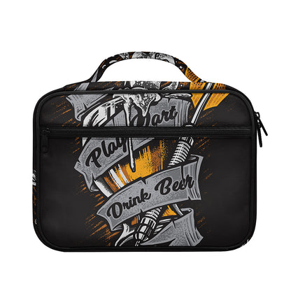 Play Dart Drink Beer Print Briefcase Bible Bag