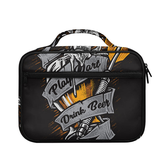 Play Dart Drink Beer Print Briefcase Bible Bag